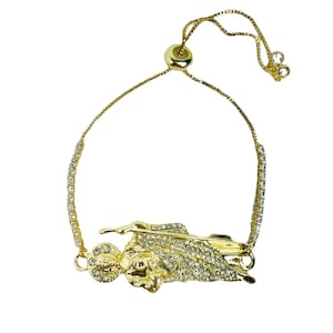 St Jude Bracelet Gold Filled Adjustable Saint Tadeo NEW