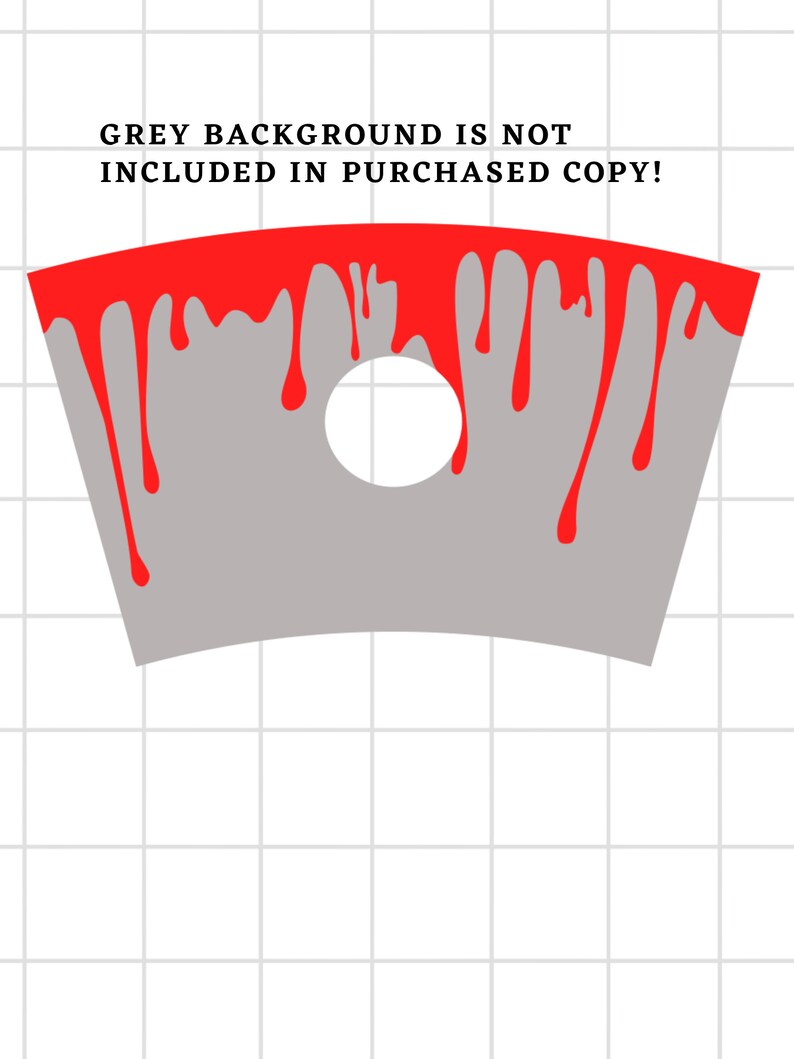 Download Halloween Blood Drip Starbucks Wrap Pre Sized Starbucks ...