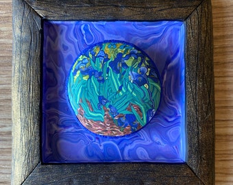 Arte en miniatura de lirios