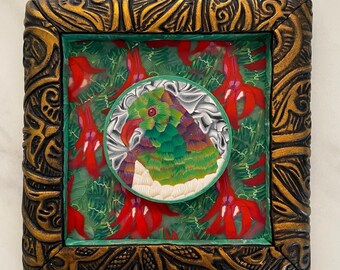 Arte en miniatura de Kereru