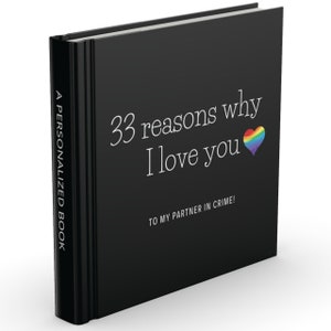 LGBT Pride Gay Lesbian Relación Regalos personalizados Rellenar el libro de amor en blanco Diario Regalos pensativos Aniversario Cumpleaños Arco iris