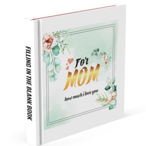 Cadeaus voor moeder Moederdag Invullen Liefde Boek Cadeaus Verjaardag Elke gelegenheid Gepersonaliseerd Doordacht betekenisvol Uniek cadeau