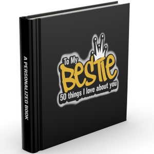 Beste vriend cadeaus voor vrouwen Gepersonaliseerde cadeaus Vul het blanco aandenkenboek Doordachte cadeaus Verjaardag 50 redenen waarom ik zo van je hou