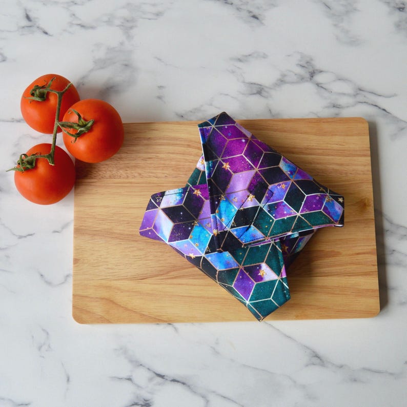 Reusable Food Wrap, Sandwich Wrap, Celestial Gifts for Women, Reusable Kitchen Accessories, Back to School Gift, Eco Friendly Gift for Girls image 5