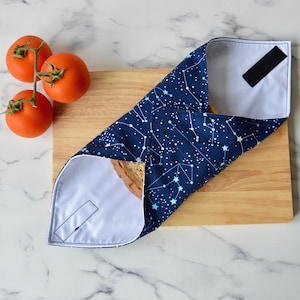 Reusable Food Wrap, Sandwich Wrap, Celestial Gifts for Women, Reusable Kitchen Accessories, Back to School Gift, Eco Friendly Gift for Girls image 3