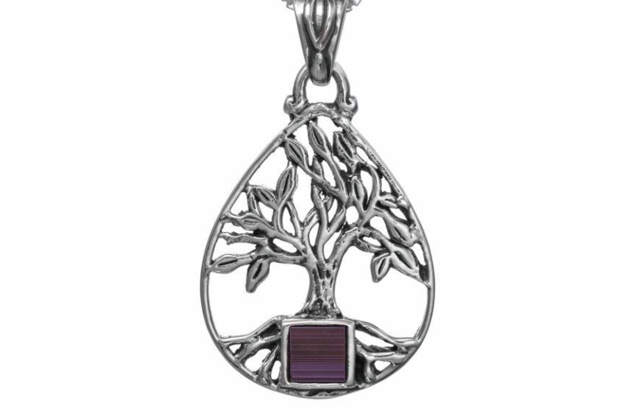 Tree of Life Necklace , Jewish Jewelry,925 Israeli Sterling Silver ...