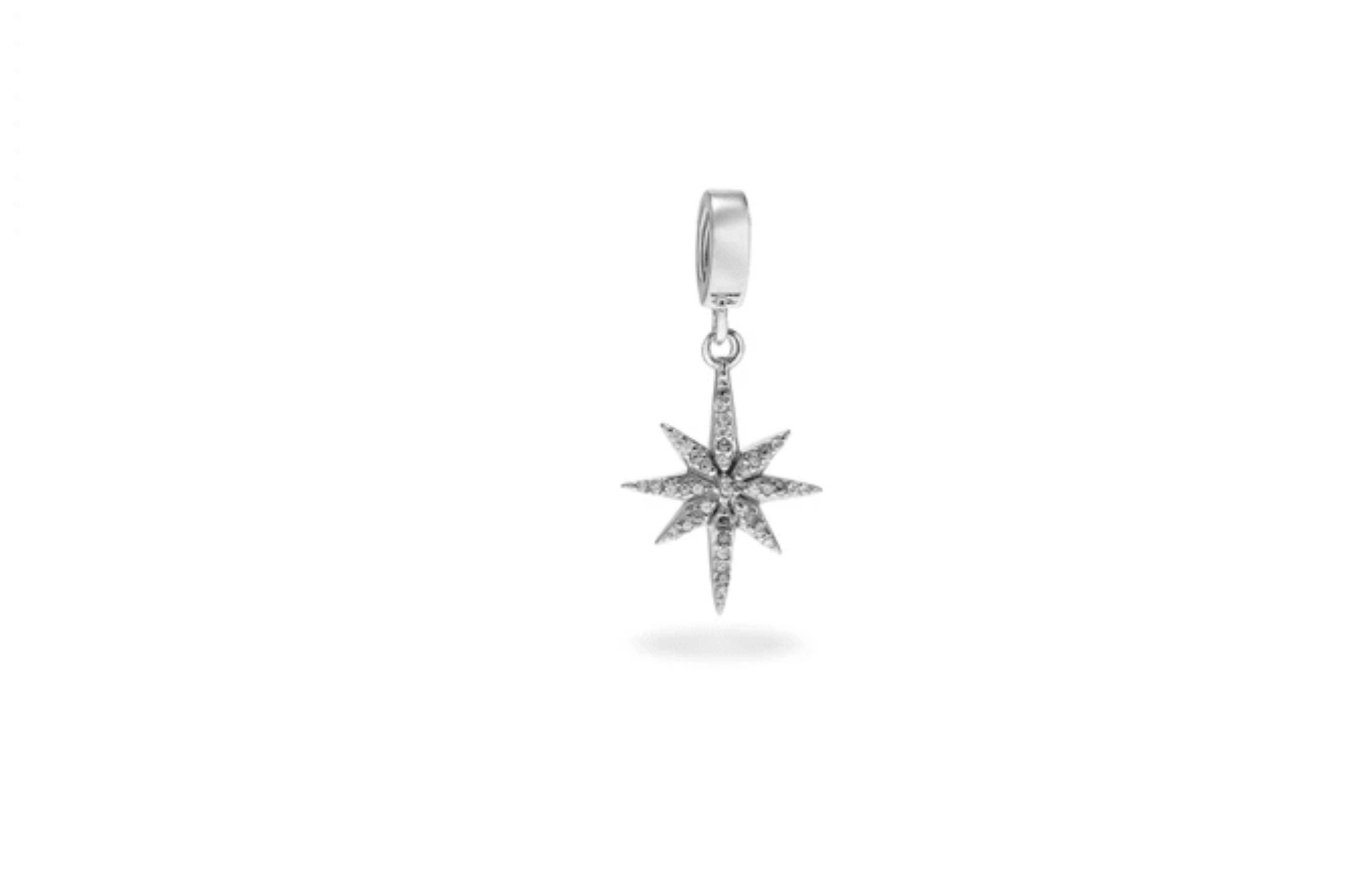 Designer Charms, Christian Charms, 925 Sterling Silver Star of