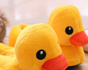 duck slippers for adults