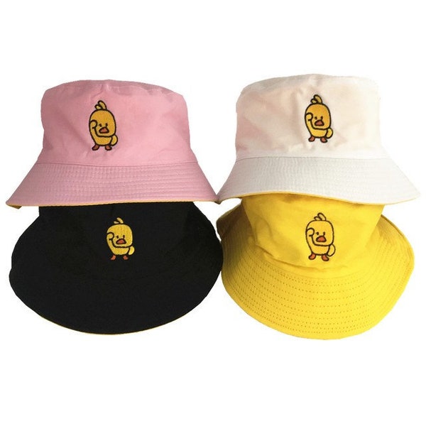 Duck Bucket Hat Etsy
