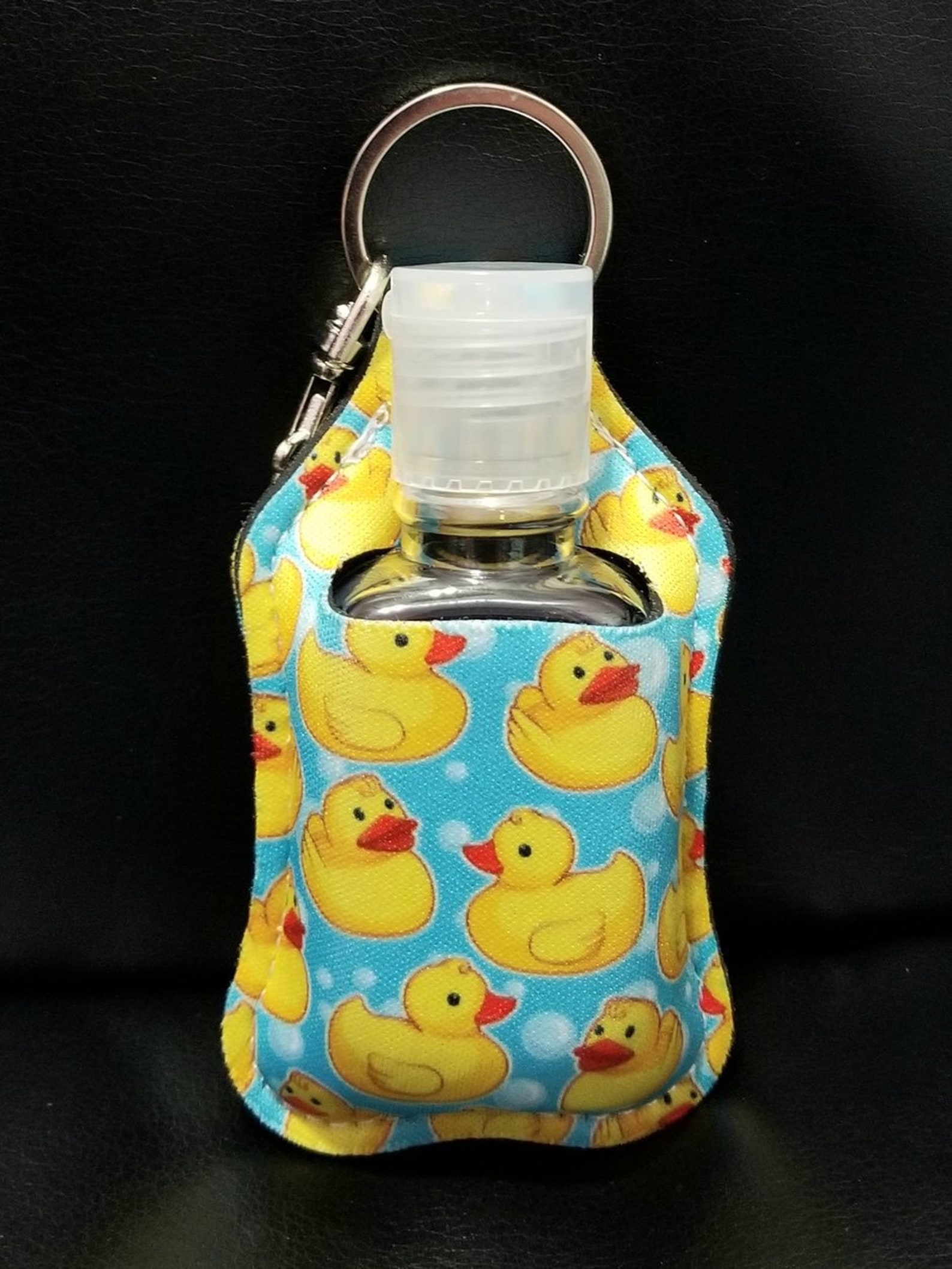Duck Hand Sanitizer keychain/bottle Etsy