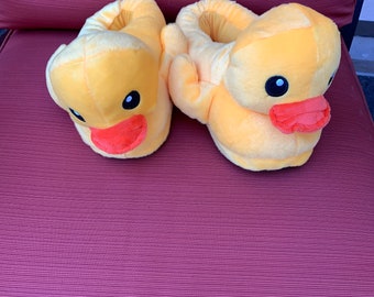 Duck Slippers - Etsy UK