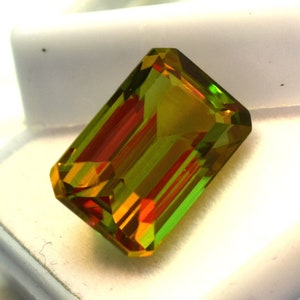 Best Offer For Natural Turkish Zultanite Emerald Cut 12 Ct Color Changing Certified Zultanite Stone Loose Zultanite Ring