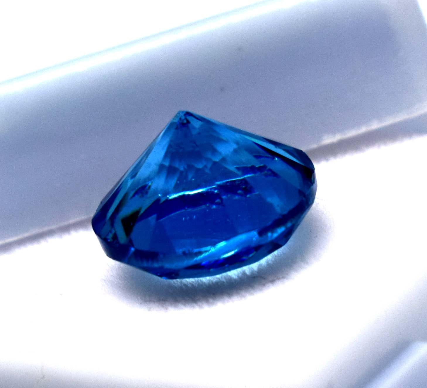 Blue Loose Gemstone High Quality Aquamarine Natural Etsy