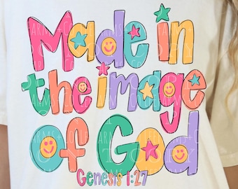 Hecho a imagen de Dios PNG