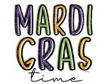 Mardi Gras Time PNG