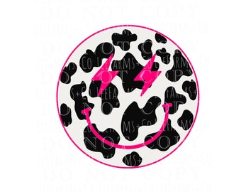 Trendy Cow Smiley Png