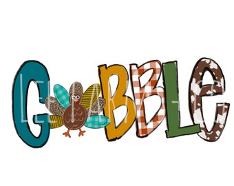 Schluck Schluck Truthahn PNG - Thanksgiving Digital Download