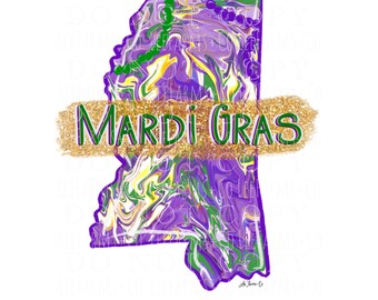 Mississippi Mardi Gras. PNG