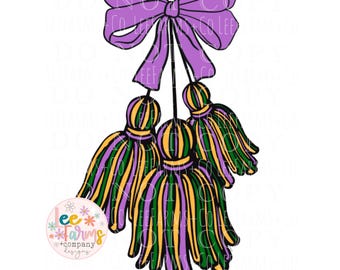 Coquette Nappa Mardi Gras PNG