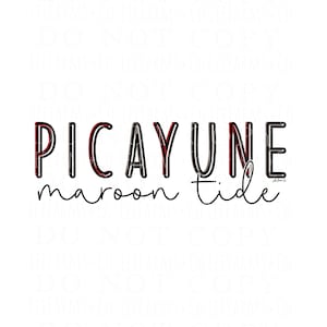 Picayune Maroon Tide