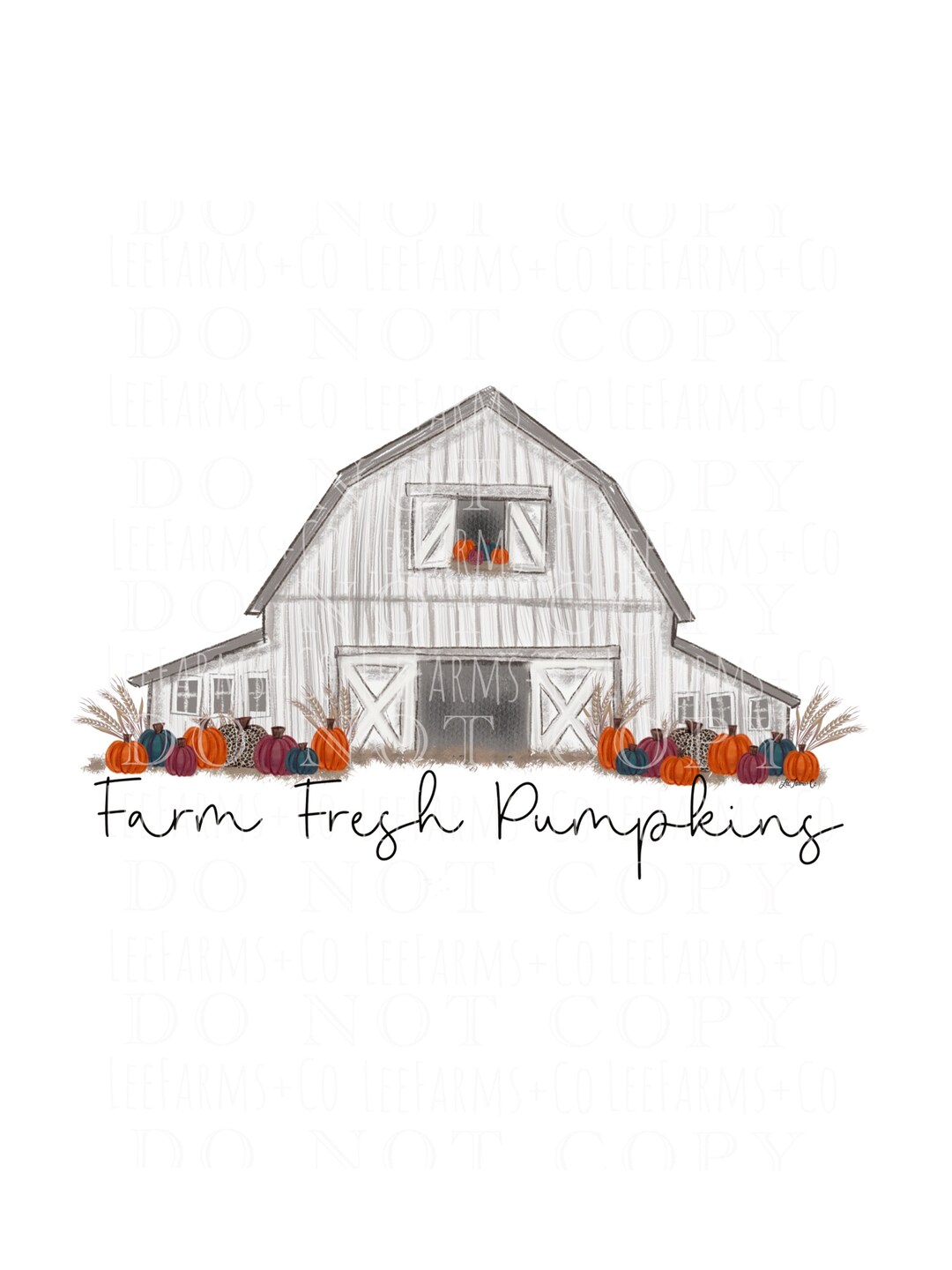 Pumpkin Farm PNG - Etsy