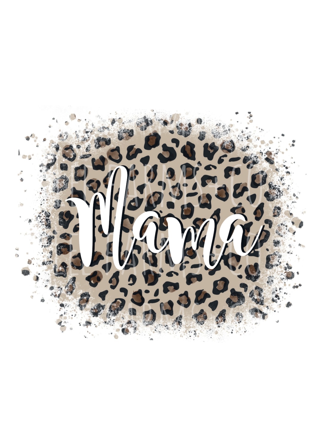 Mama and Mini Cheetah Print - Etsy