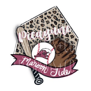 Maroon Tide Baseball PNG file