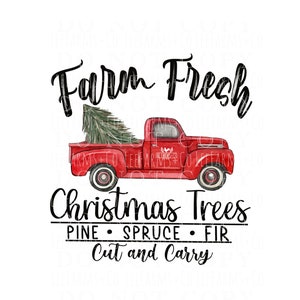 Farm Fresh Christmas PNG