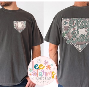 Beisebol camuflado da moda para os MENINOS PNG