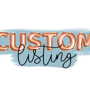 Listagem personalizada PNG