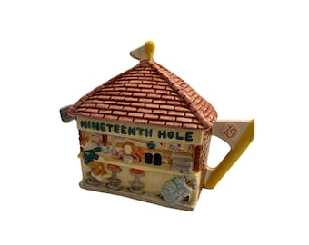 Leonardo negentiende gat decoratieve theepot, kersttheepot, unieke kersttheepot, verzamelbare theepotten, nieuwigheid theepot,