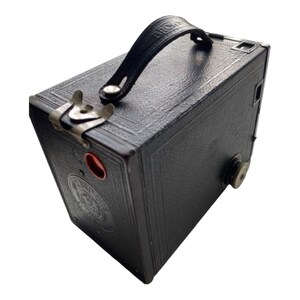 Antique Kodak Model F Box Camera 1920s  , Camera Case , Vintage Camera , Kodak Camera , Christmas Gift