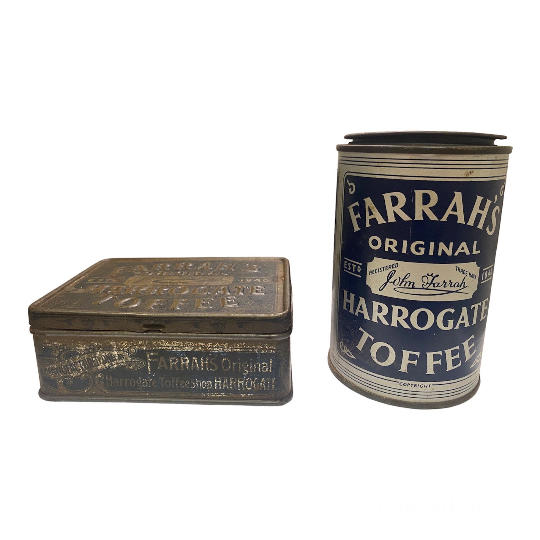 Farrah's toffee tin - Etsy 日本