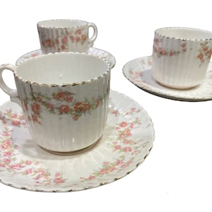 Empire Porcelain Set of Tea/Coffee Cups & Saucers , Mother's Day Gifts , Stoke on Trent Tea Cup Set , Vintage Tea Cup Set , mother’s day