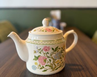 Teiera Sadler vintage, teiera in ceramica floreale, teiera inglese, teiera da collezione, teiera unica, accessori da cucina, regalo per lei