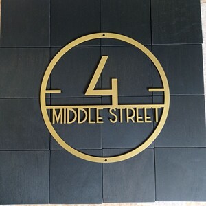 Modern House Numbers, House Number Sign Address number