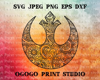 Download Star Wars Mandala Etsy