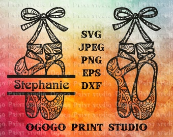 Download Ballet Mandala Svg Etsy