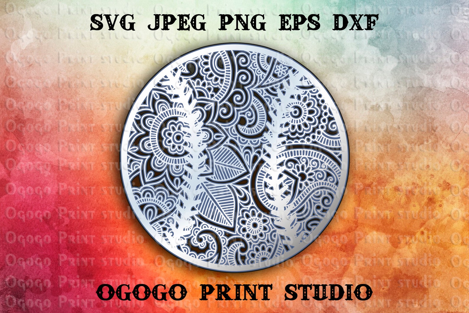 3D Layered Baseball Svg Mandala Svg Zentangle SVG Sport Etsy