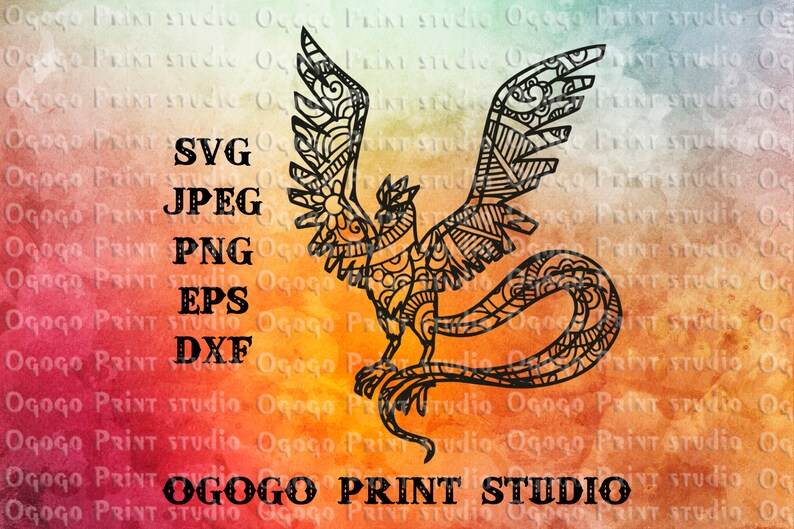Laser cut Cricut Svg Paper cutting Silhouette Svg Articuno Svg Zentangle SVG Mandala Svg Pokemon Svg CNC Plasma