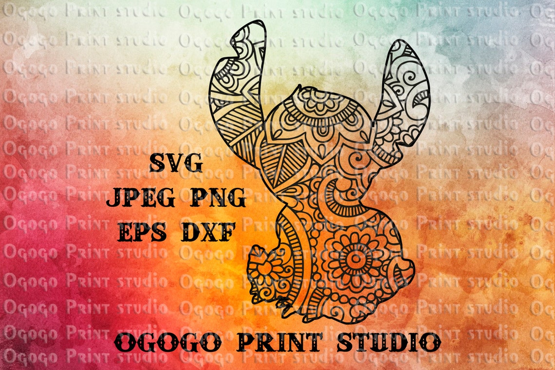 Free Free 248 Disney Stitch Mandala Svg SVG PNG EPS DXF File