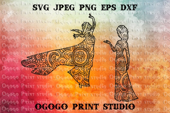 Download Princess Elsa Svg Frozen Svg Mandala Svg Zentangle Svg Etsy