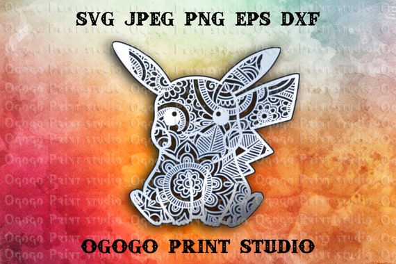 Free Free Layered Pikachu Svg 854 SVG PNG EPS DXF File