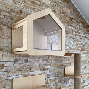 Cat House Cat Wall Furniture Cat Shelves Cat Shelf Cat Modern Cat Tower Cat Climbing Wall Cat Box Cat Toys Cat Bed Pet Bed New Cat Gift