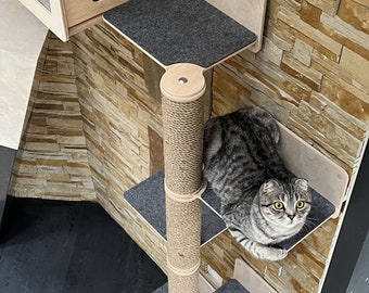 Árbol de gatos para gatos Árbol de gatos moderno Árbol de gatos