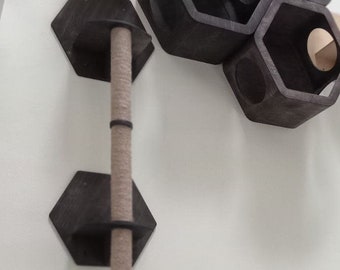 Krabpaal Toren Modern Houten Kattenmeubilair Unieke Kattenbomen, Houten Krabpaal Kattenklimboom Meubels Voor Katten Kattenmeubilair, Unieke Kattencadeaus