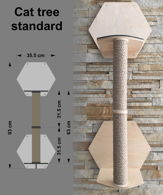 wall mounted scratching post