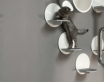 Escaleras para gatos Muebles para gatos Estantes para gatos para pared Estante para gatos para paredes Gimnasio para gatos Árbol para gatos Estante moderno para gatos Estante para gatos montado en la pared Muebles para gatos