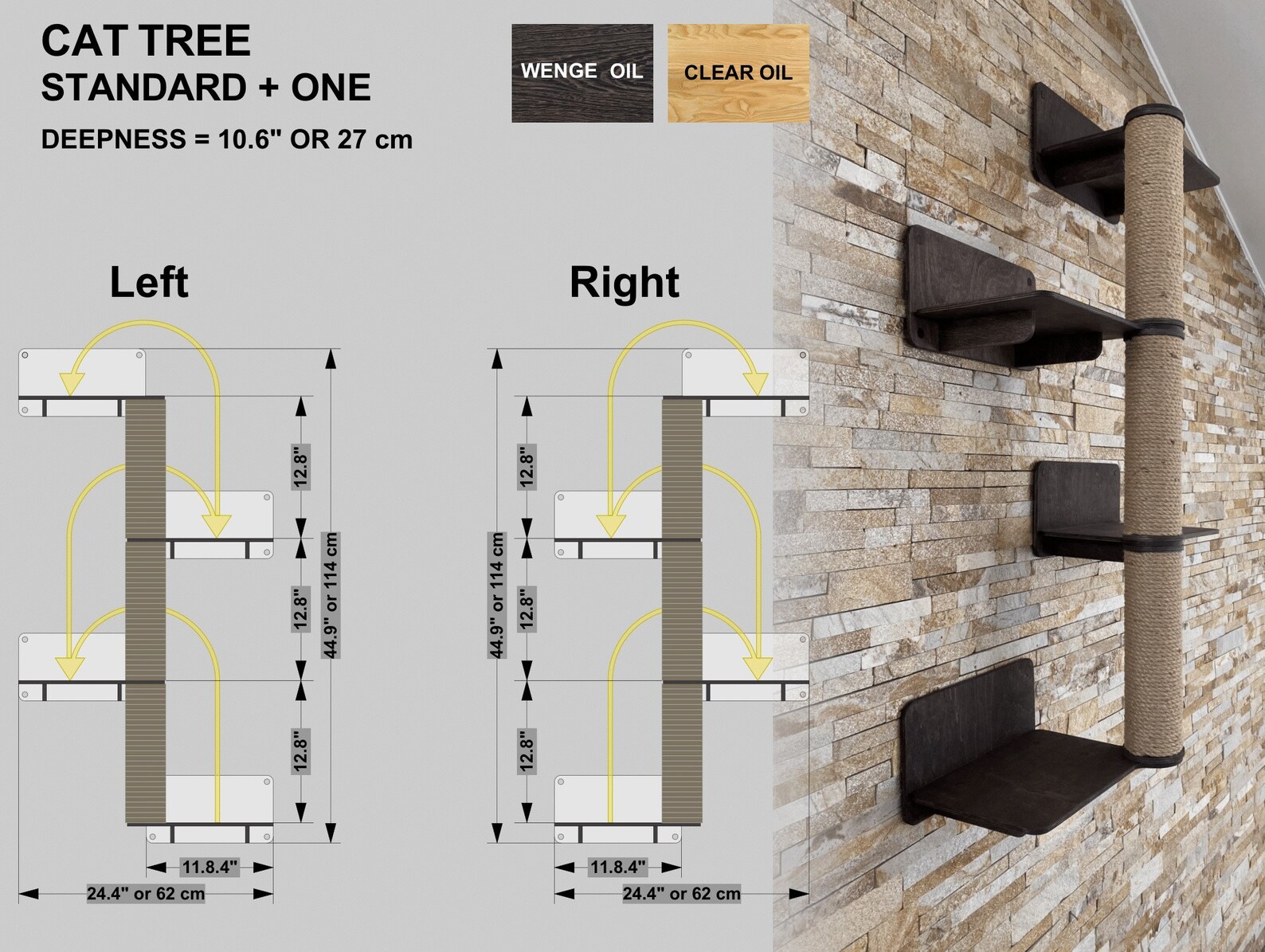 Cat Tree for Large Cats Cat Tree for Big Cats Large Cat Tree Etsy