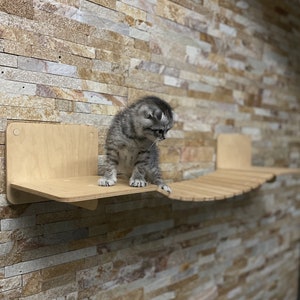 Cat Wall Shelves Cat Bridge Cat Furniture Cat Bed Cat Shelf Cat Tower Cat Stairs Cat Wall Steps Pet Steps Cat Play Cat Tree Cat Toys for Cat